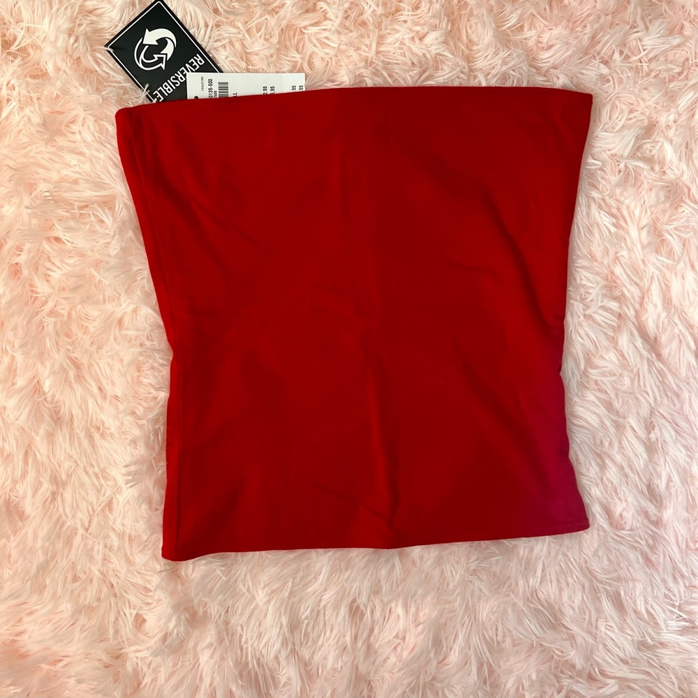 Hollister Red Tube Top